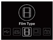 KODAK ScannerMINI - VUE d'ensemble du MENU principal - 2