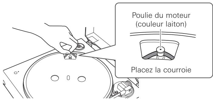 AUDIO TECHNICA AT-LP60XBT - Remplacement de la courroie - 1