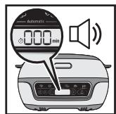TEFAL KD8121 - Programmas (automātiskās vai manuālās) beigas - 1