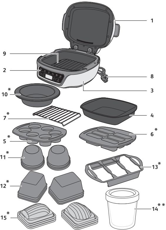 TEFAL KD8121 - Iesaistieties vides aizsardzibāl - 1