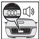 TEFAL KD8121 - Kńczenia programu (automatycznégo lub ręcznégo) - 1