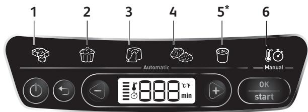 TEFAL KD8121 - Predstavitev programov - 1