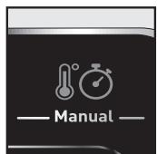 TEFAL KD8121 - Utilizarea programului manual - 1