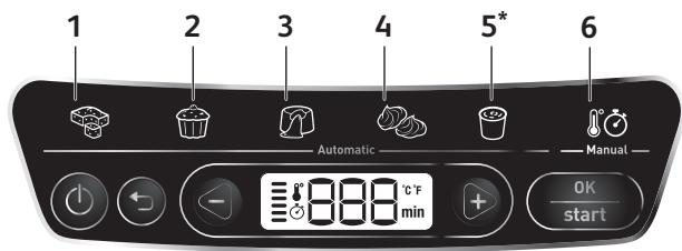 TEFAL KD8121 - Prezentareaprogramelor - 1