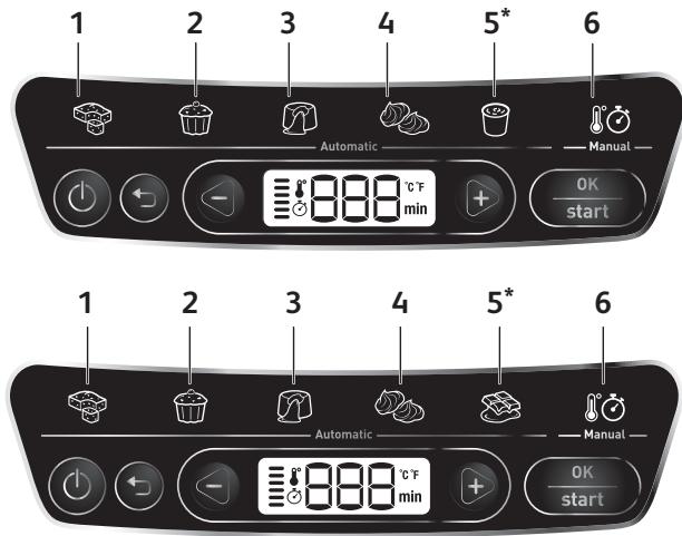 TEFAL KD8121 - Programmide kirjeldus - 1
