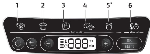 TEFAL KD8121 - Apresentação dos programas - 1