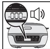 TEFAL KD8121 - Zaključek programa (samodejnegaliročnega) - 1