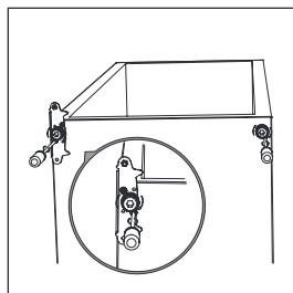 HOTPOINT E4DWC1 - Inversion du SENS d'ouverture des PORTES - 10
