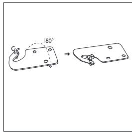 HOTPOINT E4DWC1 - Inversion du SENS d'ouverture des PORTES - 3