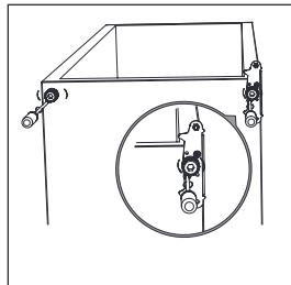 HOTPOINT E4DWC1 - Inversion du SENS d'ouverture des PORTES - 8