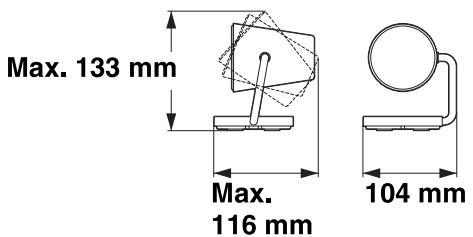 YAMAHA NX-B150 - Dimensions - 2