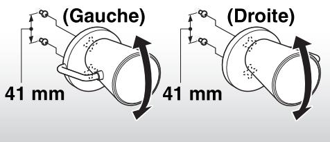 YAMAHA NX-B150 - Fixation des enceintes satellites sur le mur - 1