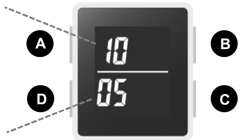 ISET iSET WATCH BLEU - Compteur generique - 1