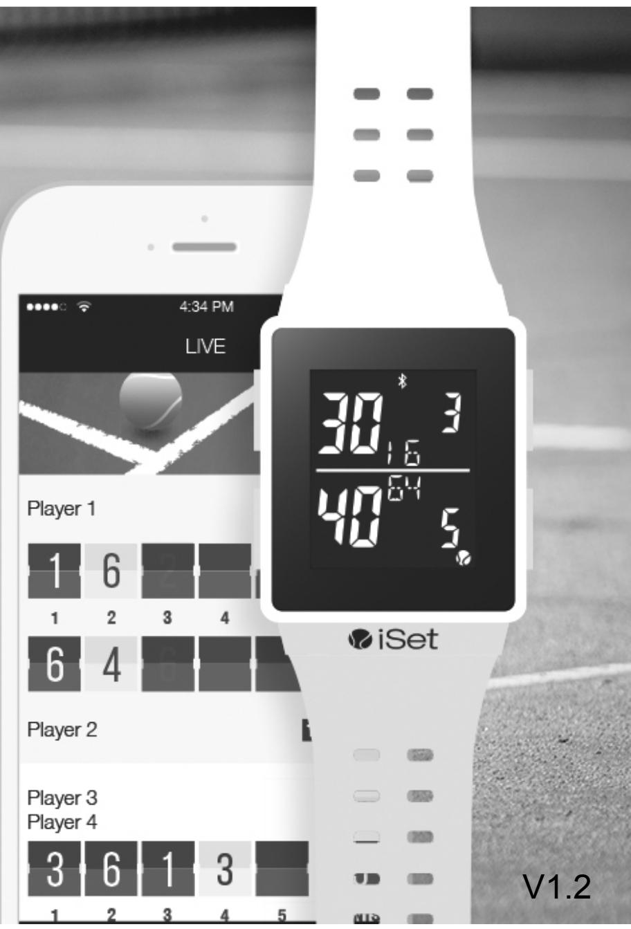 ISET iSET WATCH BLEU - Reinitialisation USINE - 6