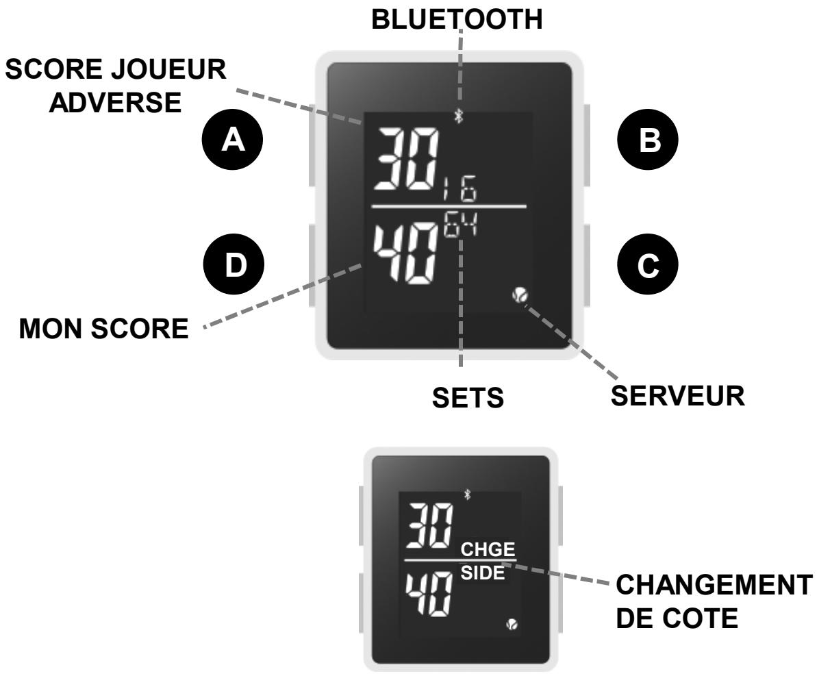 ISET iSET WATCH BLEU - Parametrage du MATCH sur la MONTRE - 11