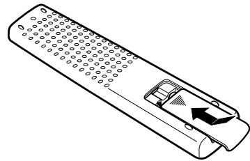 MARANTZ SA 1551 - Mise en PLACE des PILES - 3