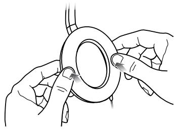 BOSE SOUNDTRUEIE - Reattaching earup cushions - 1