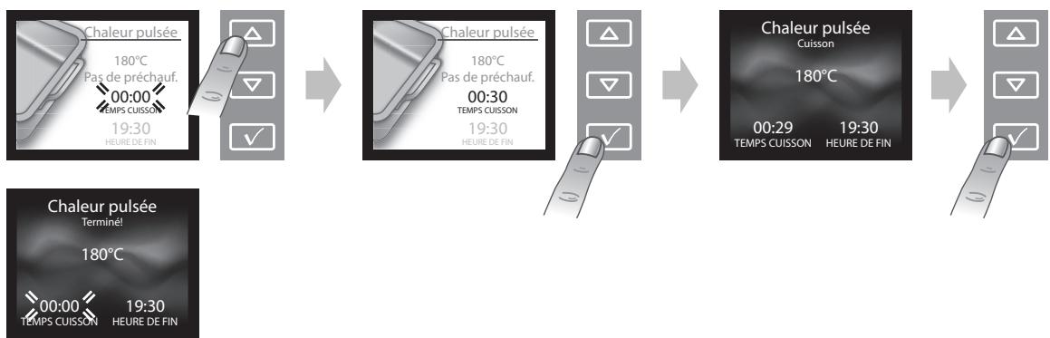 WHIRLPOOL AKZM693WH/L - Réglage de la DUREE de cuisson - 1