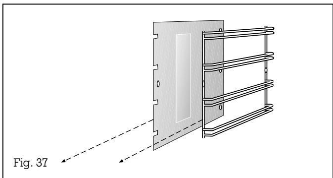 GAGGENAU EB 210-130 CD ALUCO - Dépose de la plaque à catalyse: - 1