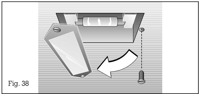 GAGGENAU EB 210-130 CD ALUCO - Changement de la lampe halogène - 1