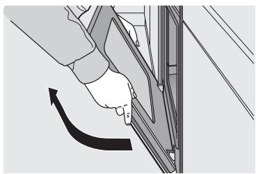 NEFF B1544E0 - Retirer la porte du four - 2