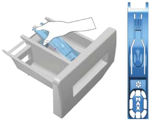 BEKO WM61001 - Nettoyage du tiroir à produits - 1