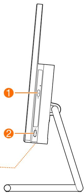 LENOVO AIOA340-24IGM - Vue droite - 2