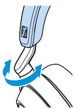 SENNHEISER Momentum 4 - Mettre le casque et régler l'arceau - 2
