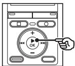 OLYMPUS VN-731P - Modification de la vitesse de lecture - 1