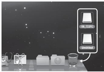 OLYMPUS VN-731P - Déconnexion de l'enregistreur vocal d'un ordinateur - 1