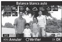 PENTAX K-1 II SILVER + GRIP K1EDITION LIMITE - Sélectionnez le réglage de la balance des blancs souhaité. - 1