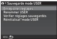 PENTAX K-1 II SILVER + GRIP K1EDITION LIMITE - Enregistrement des réglages - 1