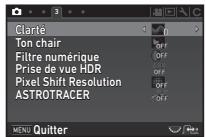 PENTAX K-1 II SILVER + GRIP K1EDITION LIMITE - Régler la texture - 2