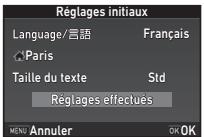 PENTAX K-1 II SILVER + GRIP K1EDITION LIMITE - Utilisez ▲▼ pour sélectionner [std] ou [grande], puis appuyez sur OK. - 2