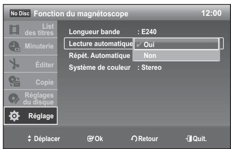 SAMSUNG DVD-VR 375 - Lecture automatique - 1