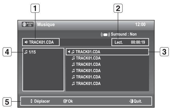 SAMSUNG DVD-VR 375 - Lecture d'un CD AUDIO (cd-da) - 1