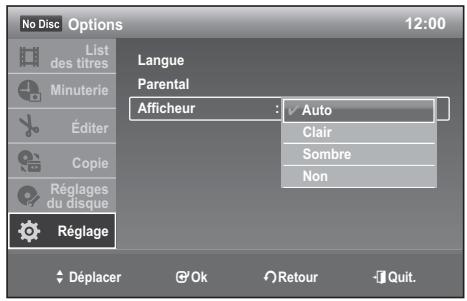 SAMSUNG DVD-VR 375 - Afficheur avant - 1