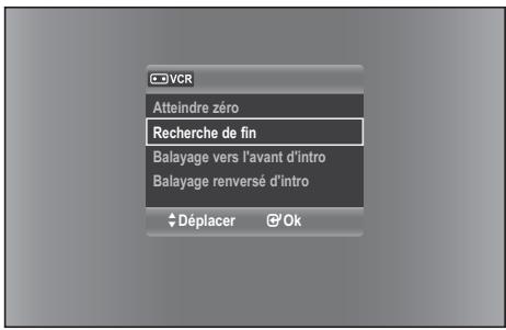 SAMSUNG DVD-VR 375 - Recherche de fin - 1