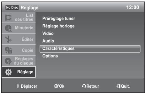 SAMSUNG DVD-VR 375 - Configuration des paramètres - 1
