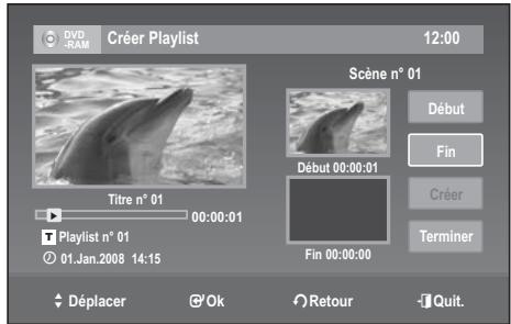 SAMSUNG DVD-VR 375 - Création d'une liste de lecture - 3
