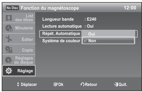 SAMSUNG DVD-VR 375 - Répétition automatique - 1