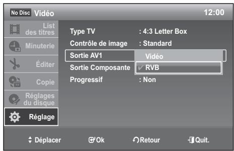 SAMSUNG DVD-VR 375 - Sortie AV1 - 1