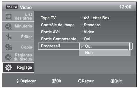 SAMSUNG DVD-VR 375 - Balayage progressif - 1