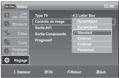SAMSUNG DVD-VR 375 - Contrôle de l'image - 1
