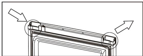 DAEWOO WLCNR-H3525CS - Inversion du sens d'ouverture des portes - 11