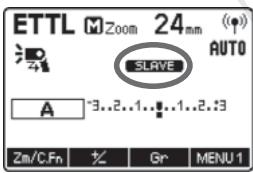 CANON SPEEDLITE 600EX-RT - Réglez le flash maître. - 1
