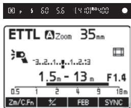 CANON SPEEDLITE 600EX-RT - Réglez le mode de flash sur. - 1