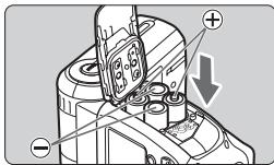 CANON SPEEDLITE 600EX-RT - Ouvrez le couvercle. - 1