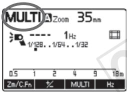 CANON SPEEDLITE 600EX-RT - Réglez le mode de flash sur. - 1