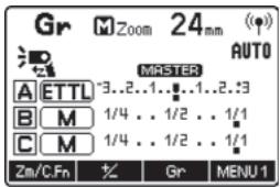 CANON SPEEDLITE 600EX-RT - Réglez le groupe de flashes des flashes asservis. - 2
